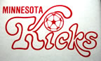 minnesota kicks soccer vintage t-shirt iron-on